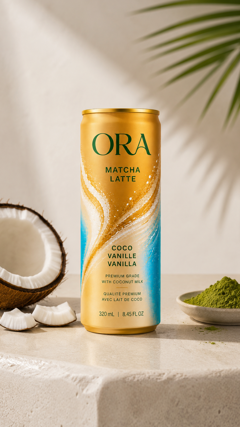 ORA Coco Vanilla Matcha Latte